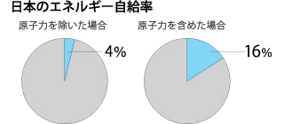 日本のエネルギー自給率